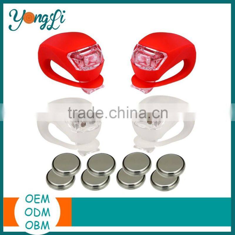 2016 Super Bright LED Front Light Silicone Bicycle Led Spoke Lights