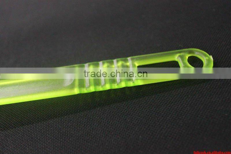 Colorful acrylic salad spoon and fork set