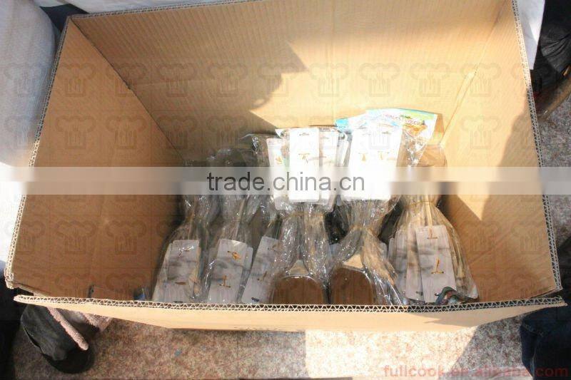 Stainless steel turner w/steel handle