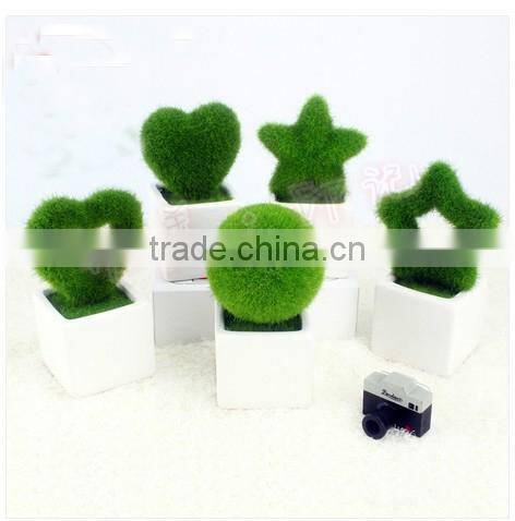 valentine day gifts birthday present flocking lovely tree artifical flowers for sweetheart