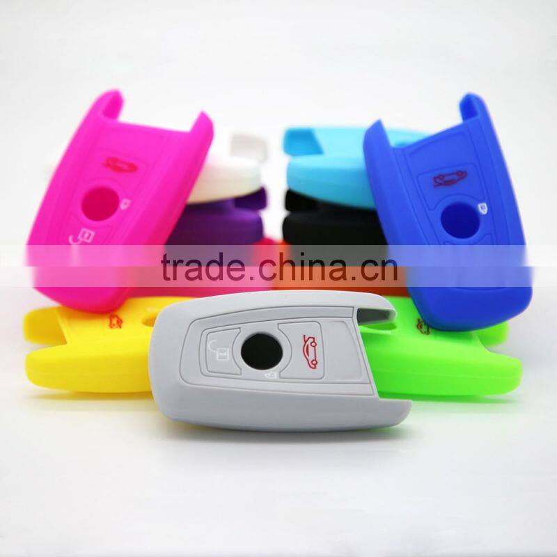 Auto accessories silicone car key case for BMW silicone car key covers for BMW