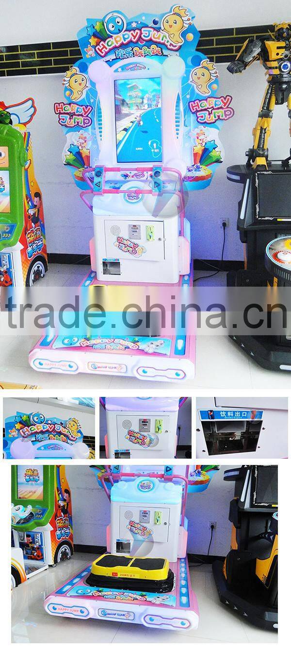 Children arcade machine Happy Jumping amusement arcade video kids coin operated game machine