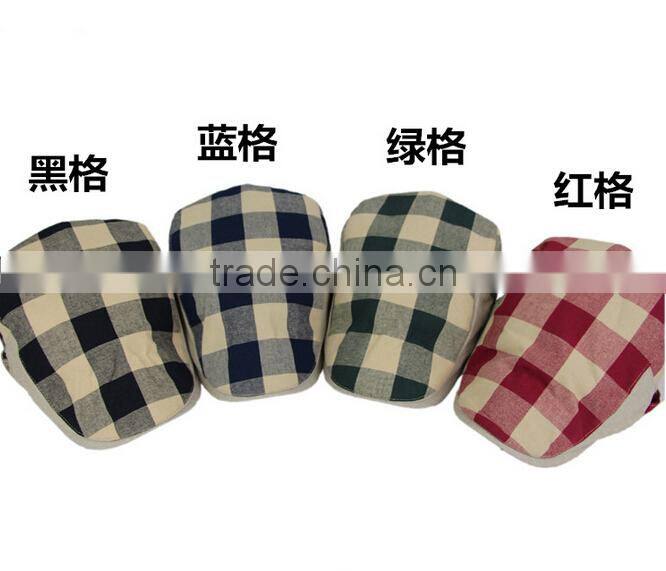 2015 Autumn plaid cap seal ,cap and hat,peaked cap