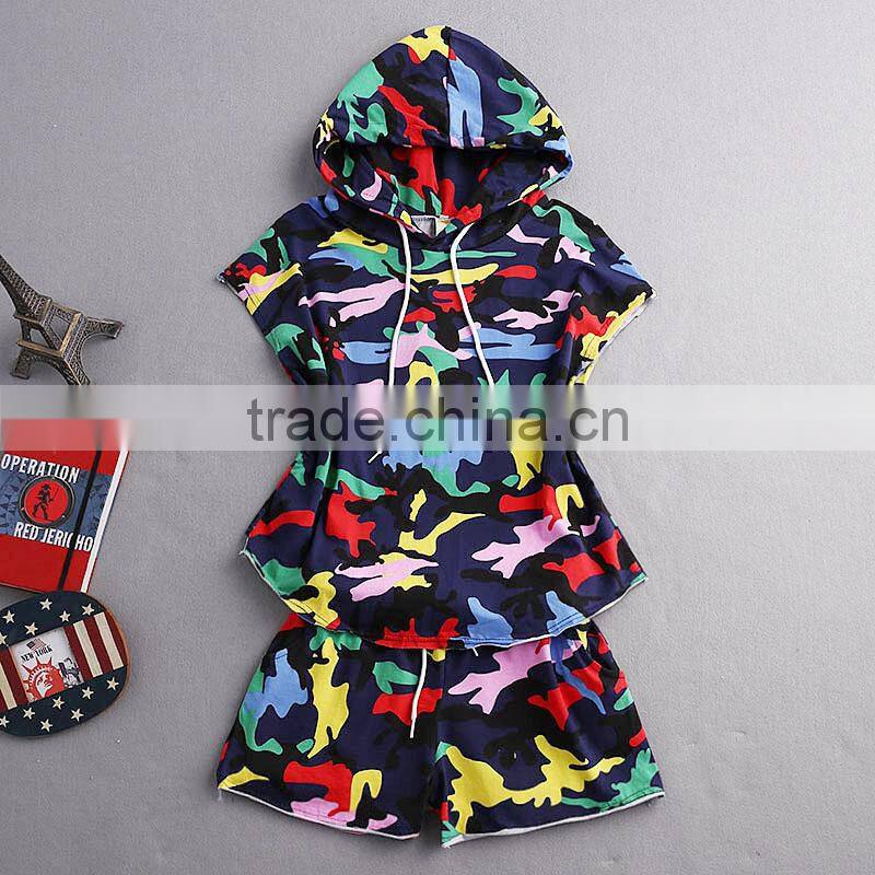 GZY 2015 loose convenient hooded sets of sportswear rowing