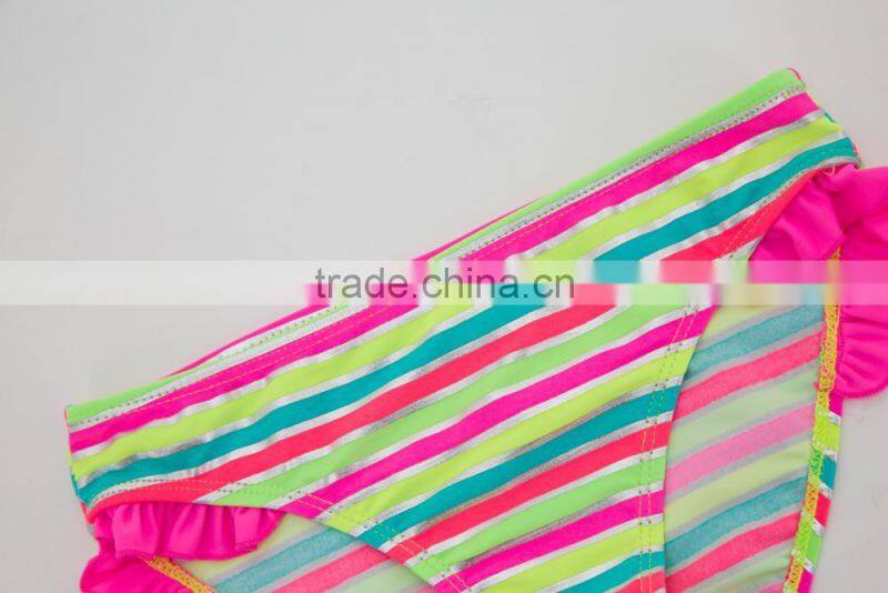 China Manufacture Customized Girl Swimwear In Kids Bikini