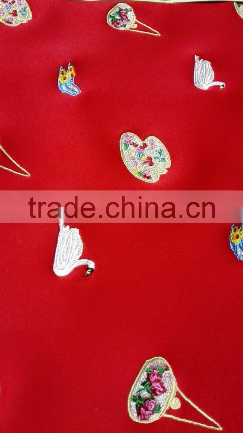 air layer embroidered for jacket