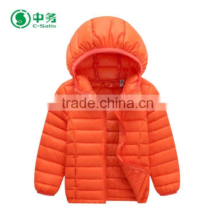 High Quality Multi Color Boys Clothing Lightweight Kids Winter 90% Down 10% Feather Jacket