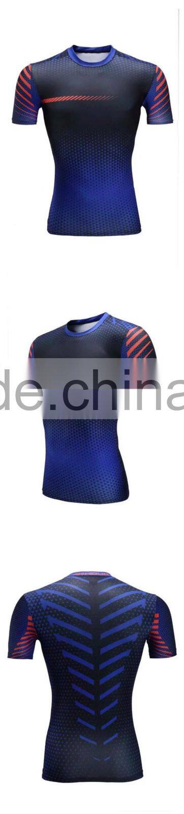 OEM Factory Slim Fit Workout Clothes Gym Wear Men Dry Fit T Shirt