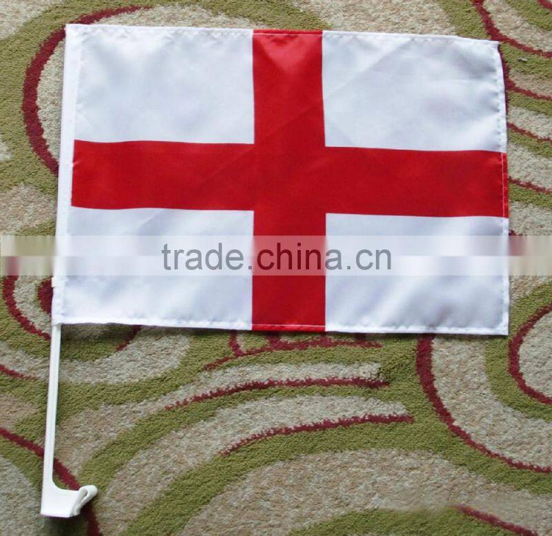 cheap polyester printed car flag