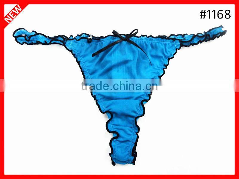 Sexy and Hot Culotte Pearl finishing lady thongs