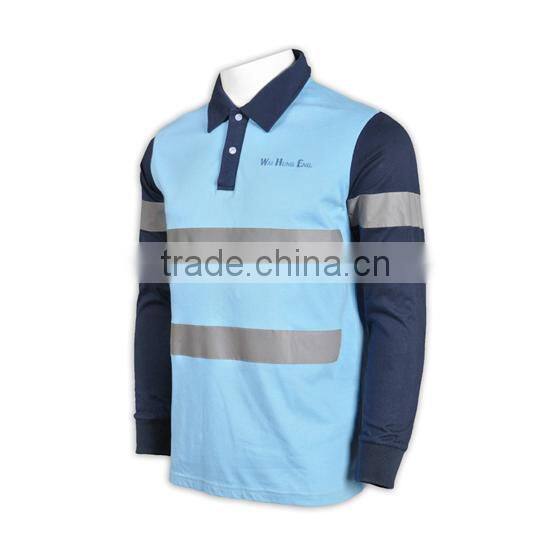 ANSI Class 3 EN471 Hi Vis High Visibility Reflective Safety Clothing Polo Shirt