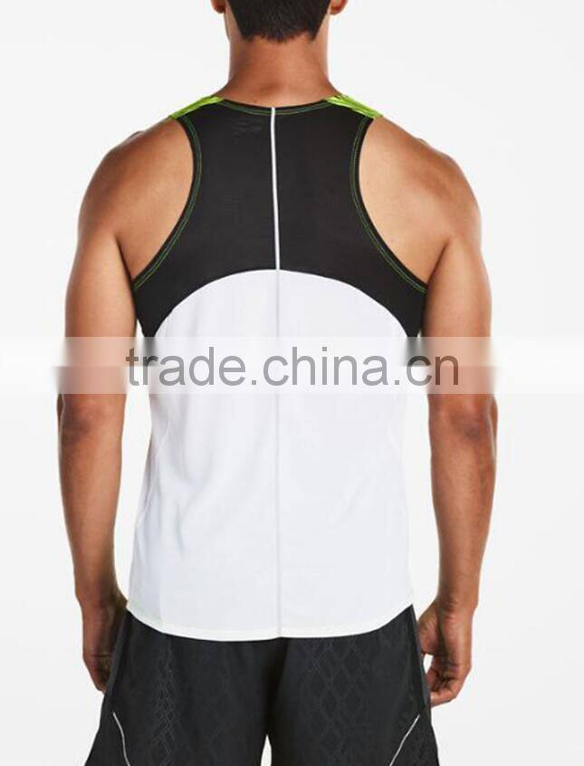 Factory Wholesale Custom Sport Wear Fitness Men's Vest Gym Tank High Quality