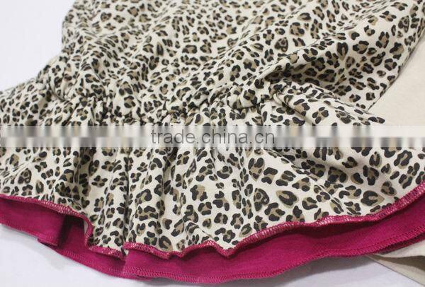Custom wholesale turkish women pajama set leopard printing design women cotton pajamas