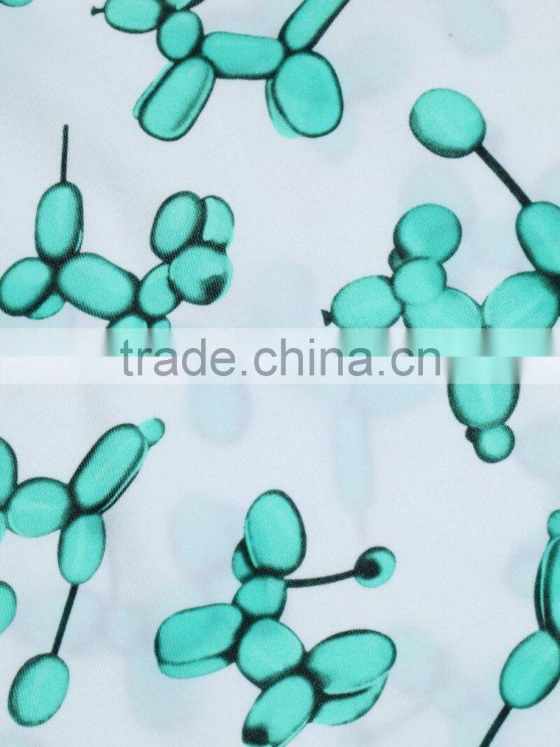 Women's Fashion Cartoon Printing 100% Cotton Loose Short T Shirt Tops