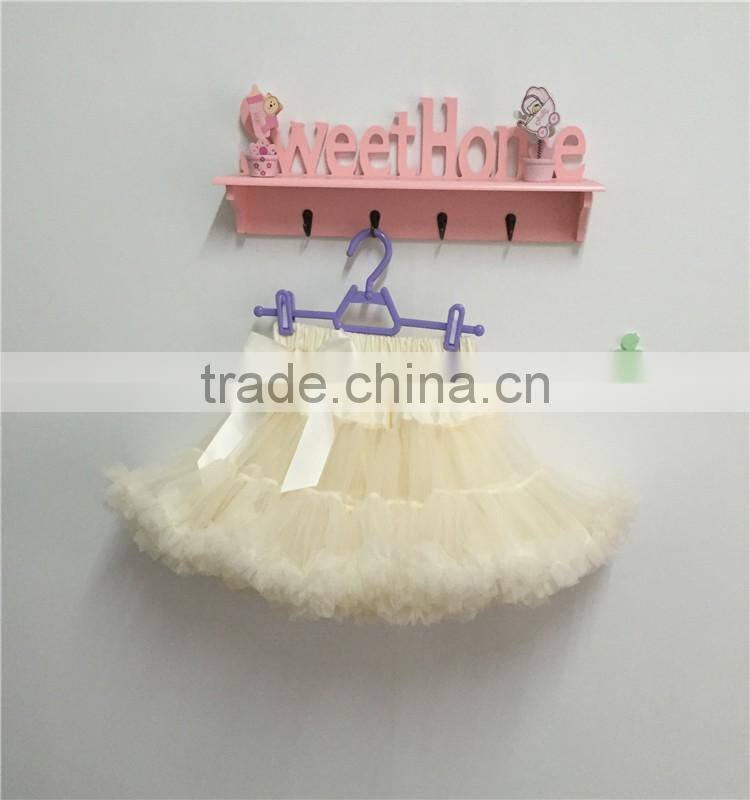 MOQ 1PCS cream skirts,girls ivory tutus