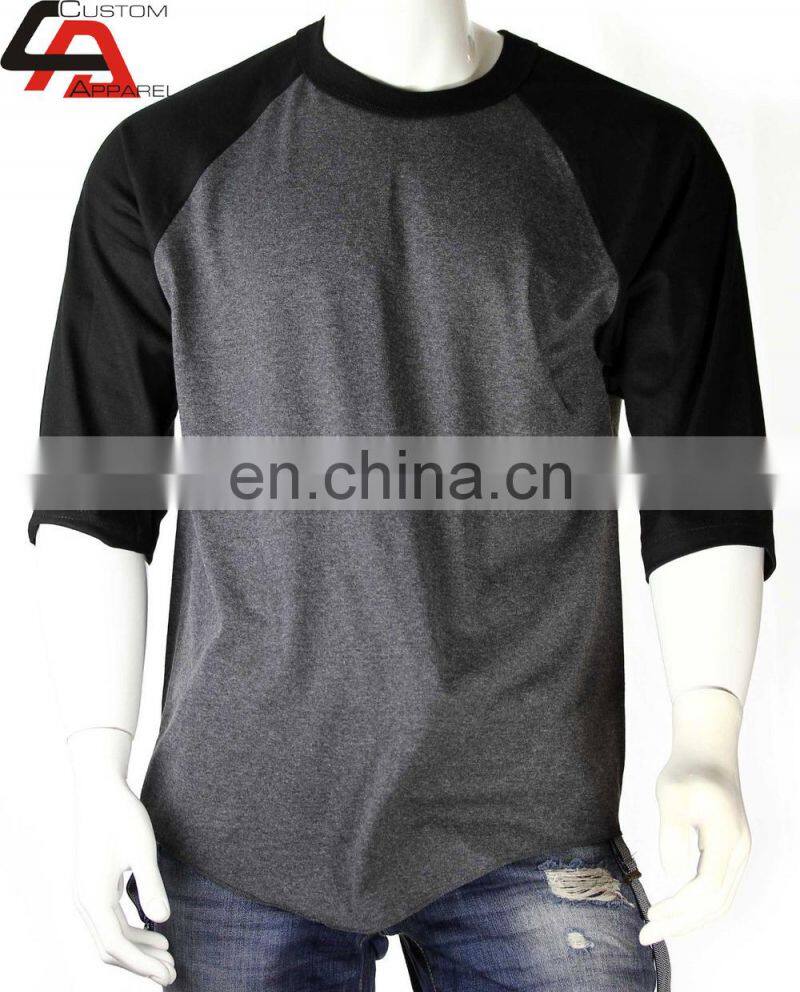 2014 Baseball Raglan T-Shirt TEE/plain t shirt/fashion t-shirt/baseball style t-shirts