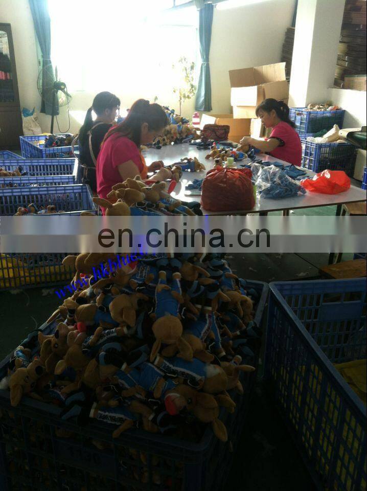 Custom kids plush toys dog plush toys for outdoor party use