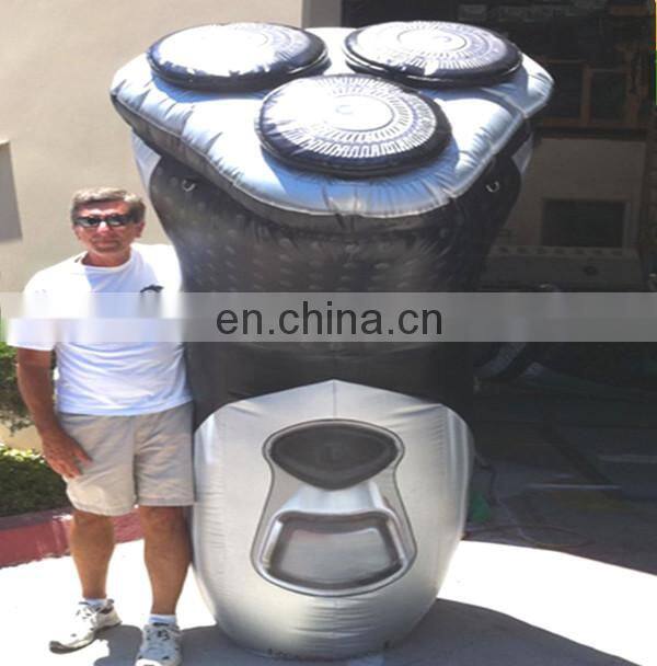 Outdoor advertising products razor inflatable model