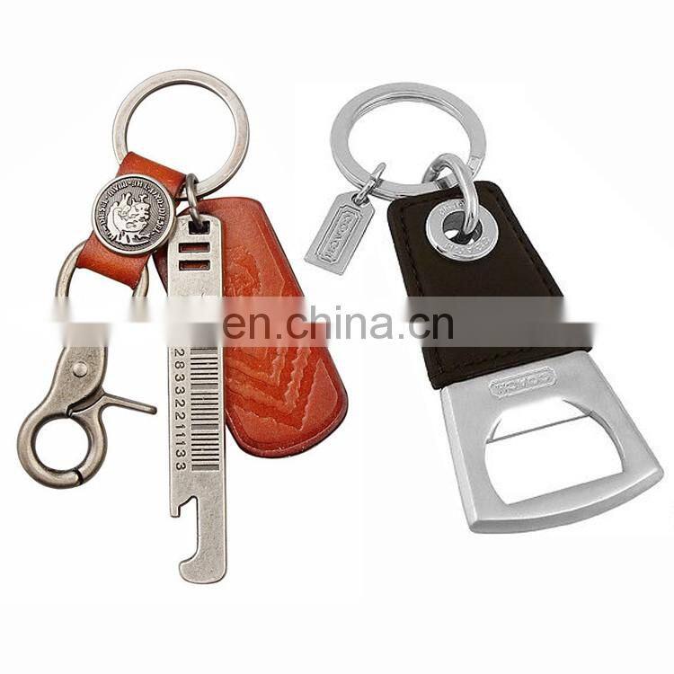 Design round clear acrylic luxury keychain