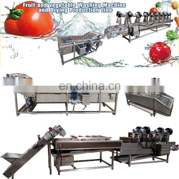 fruit and vegetable cleaning machine fruit washing equipment vegetable bubble washing machine
