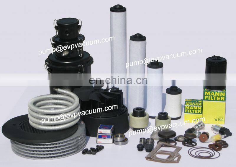 Promotion EVP brand replace busch series vacuum pump air filter and blade used in rotary vane pump