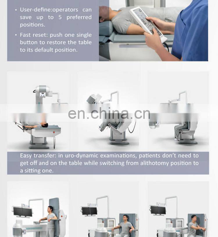 New Arrival Medical Equipment X-ray machine urology Diagnostic system operating table Price