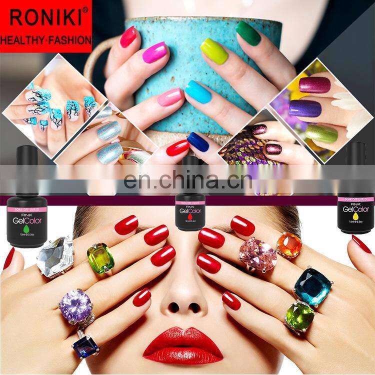 RONIKI Long lasting Painless UV/LED Builder Gel pink Gel Nails Extension Jelly Gel