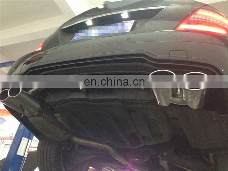 C class w204 C63 exhuast pipe with high quality stainless steel material fit for C180 C200 C260 to C63 muffler tips