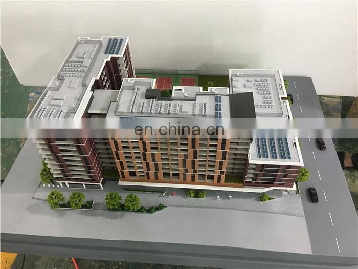 Physical 1/50 3d modals of buildings ,architectural model material