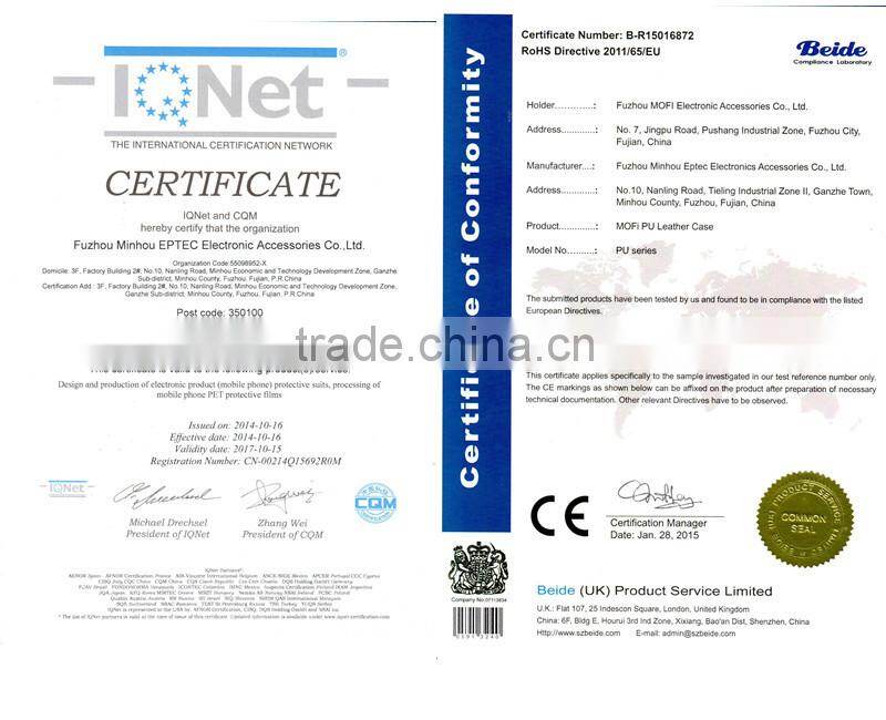 MOFi RUI Series PU Leather Flip Case Cover for ASUS ZenFone 2 Laser, ASUS ZE550KL, TPU Back Cover