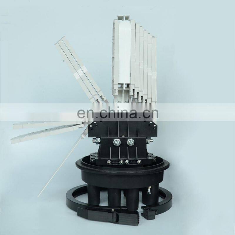 MT-1560 vertical type FTTH Waterproof fiber optic splice harga joint closure IP68 288 core enclosure
