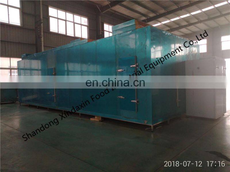 IQF prevent adhesion fluidized fruit and vegetable quick freezer machine