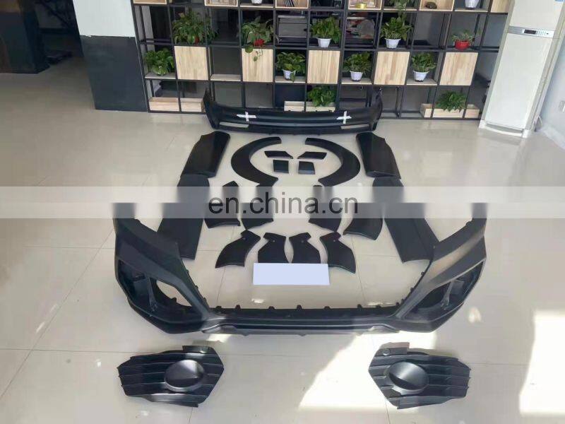 Runde Carbon Fiber Or FRP Material For ABT Style Audi Q7 Body Kit Front Bumper Rear Bumper Side Skirt Wheel Eyebrow 2016-2019