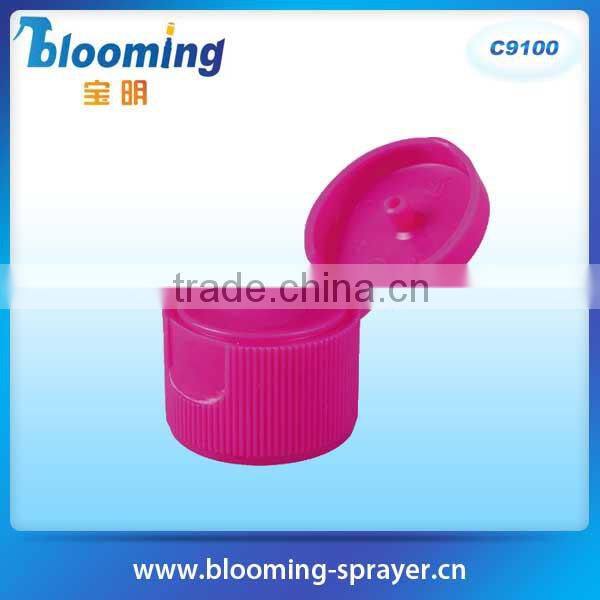 different types of plastic disc top bottle cap