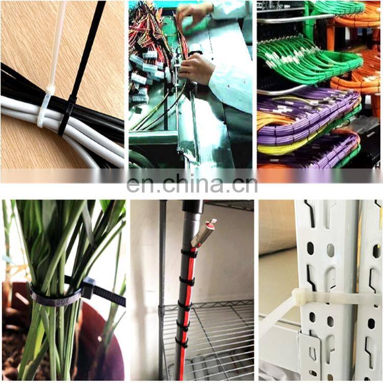 JINGHONG FactoryOutlet Quick Releasable Self-locking Flexible Cable Ties
