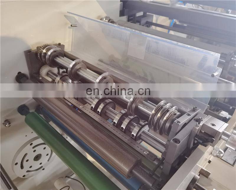 USK450A High Speed Self-Adhesive Blank Price Label Sticker Rotary Die Cutting Slitting Rewinding Machine with Magnetic Cylinder