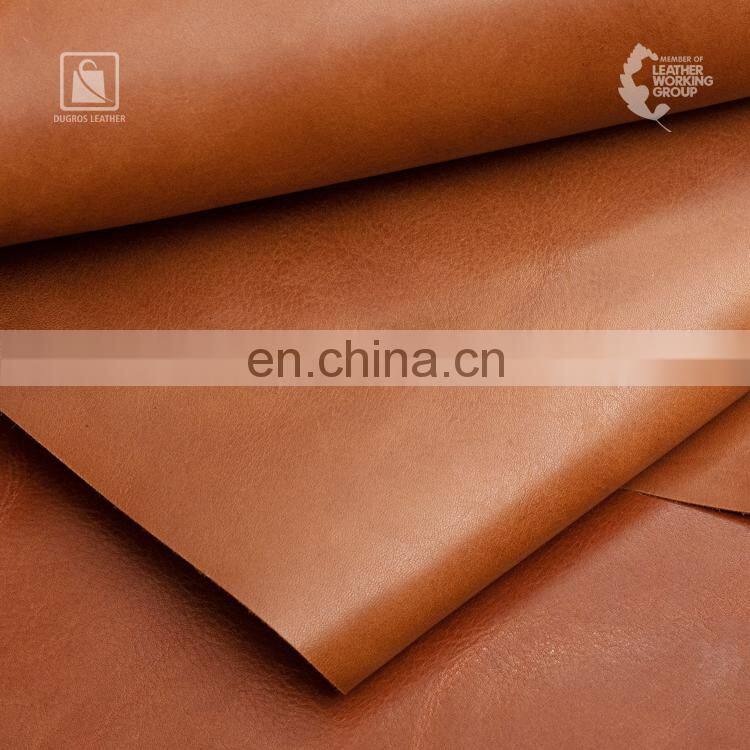 Exporter and Supplier of Huge Demand on Full Grain Sustainable 1.5 mm Thickness Vegetable Tanned Genuine Leather