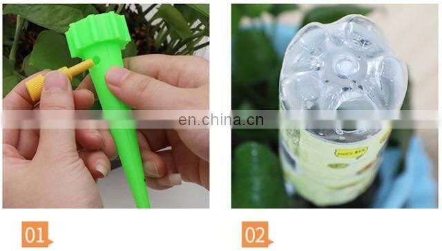 Indoor Automatic Drip Irrigation System From Bucket For Potted Plants