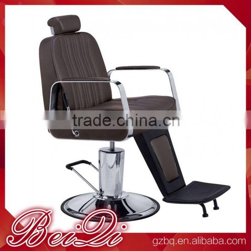 Stainless steel hair salon equipment suppliers in Guangzhou,multifunctional reclining used barber chairs for sale cheap