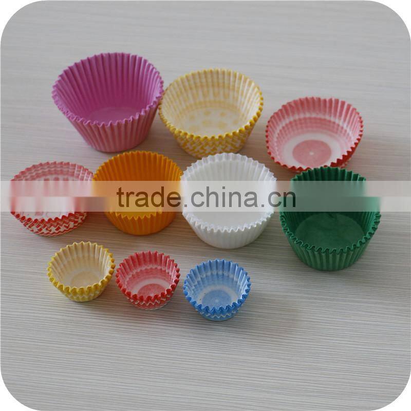 various size paper colorful baking cup for sale