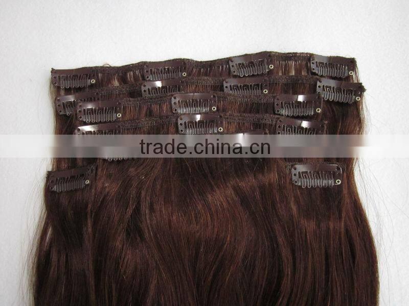 100% human clip on hair, different length and color, clips no painting off