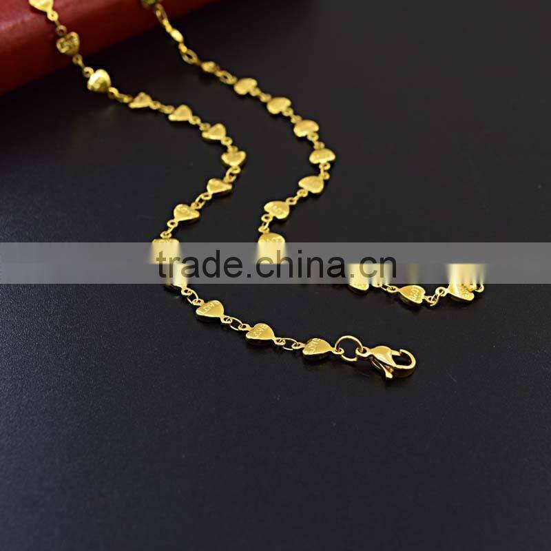 Special necklace jewelry gold hot selling necklace chain