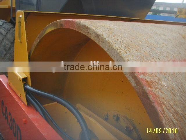 used good condiion road roller Cater made in USA/Secondhand Cater Dynapac Bomag in Shanghai