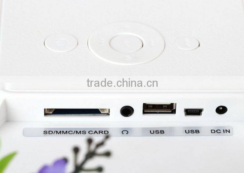 10.1inch WIFI HD TFT-LCD 1024 * 768 Digital Photo Frame Alarm Clock MP3 MP4 Video Player Support for Andorid System