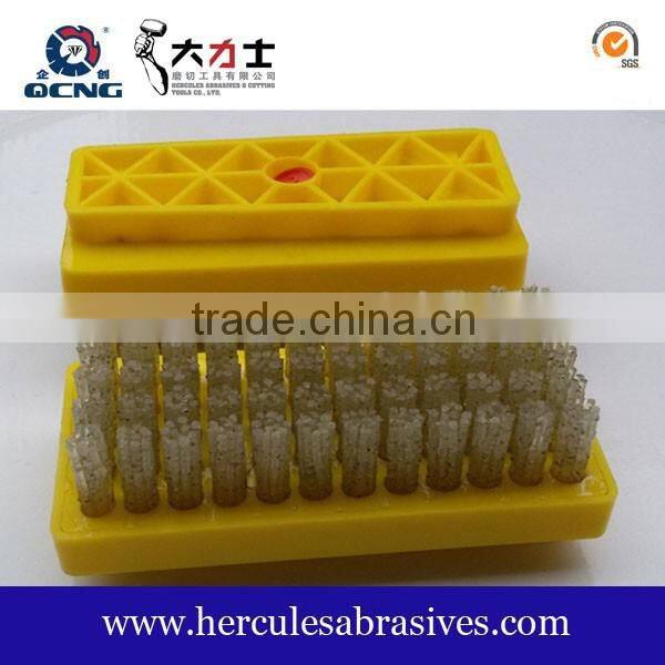 L140 diamond fickert abrasive brush for granite antique polishing