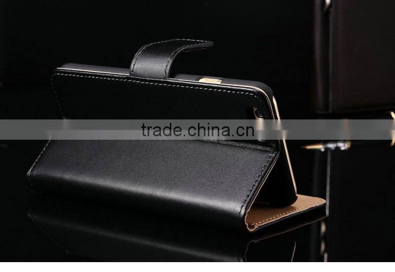 Premium leather flip cover with card slot for samsung galaxy j7 A7/ flip cover for samsung galaxy j1