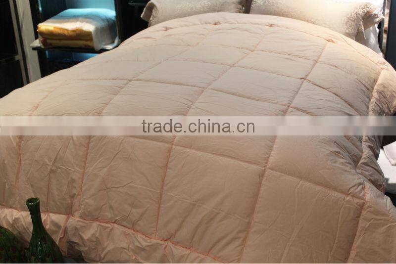 100% cotton white striped flat sheet for star hotel