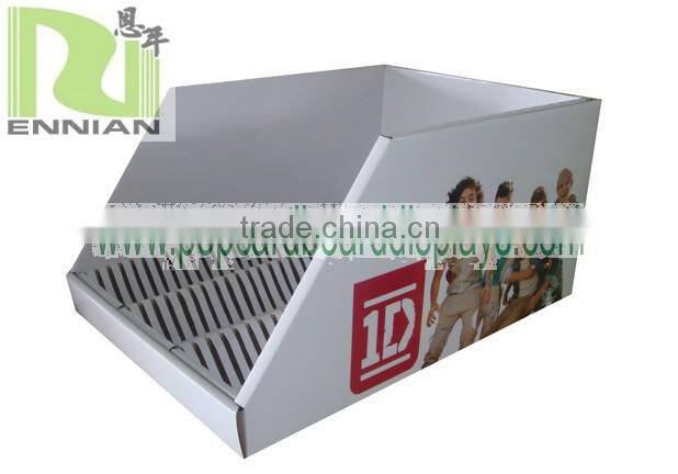 Fashionable Customzied Cardboard Dump Bin display for retail