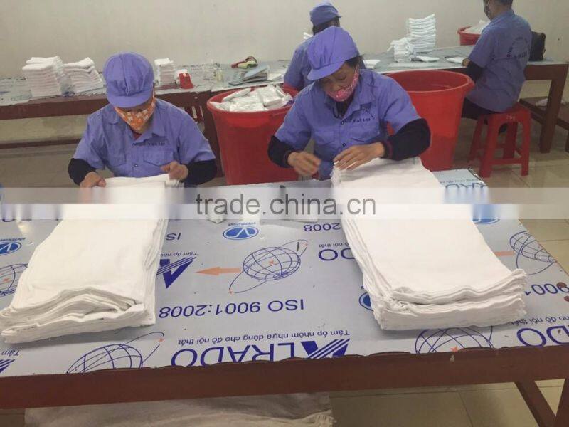 Jacquard face towel from Vietnam