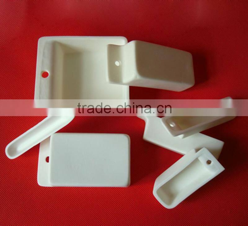 High Temperature Resistant Alumina Corundum Crucible Zirconia Ceramic Boat for Laboratory Using